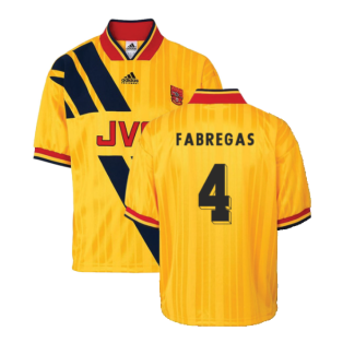 Arsenal 1993-1994 Away Retro Shirt (FABREGAS 4)