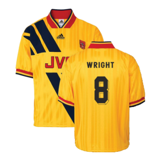 Arsenal 1993-1994 Away Retro Shirt (Wright 8)