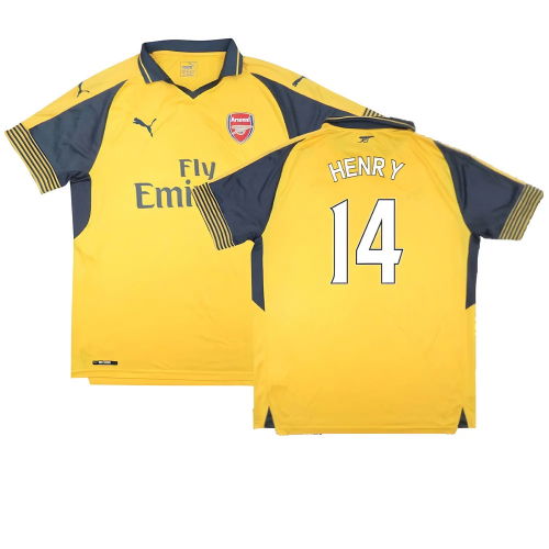 Arsenal 2016-17 Away Shirt ((Mint) S) (Henry 14)