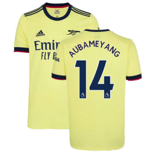 Arsenal 2021-2022 Away Shirt (AUBAMEYANG 14)