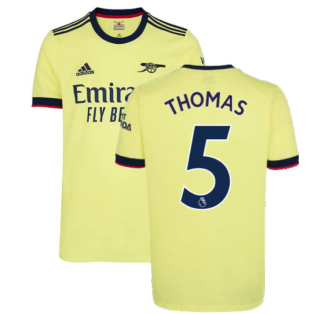 Arsenal 2021-2022 Away Shirt (Kids) (Thomas 5)