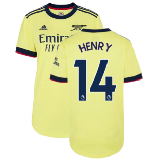 Arsenal 2021-2022 Away Shirt (Ladies) (HENRY 14)