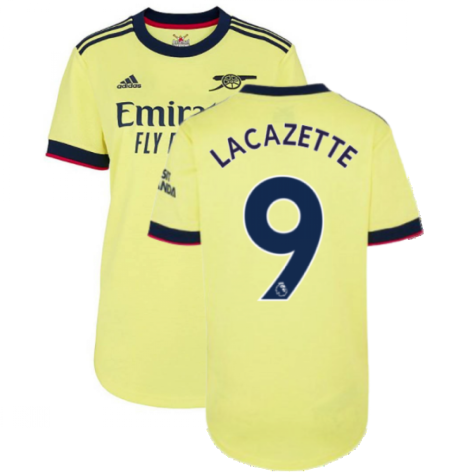 Arsenal 2021-2022 Away Shirt (Ladies) (LACAZETTE 9)