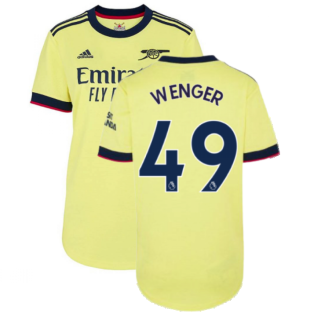 Arsenal 2021-2022 Away Shirt (Ladies) (WENGER 49)