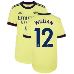 Arsenal 2021-2022 Away Shirt (Ladies) (WILLIAN 12)