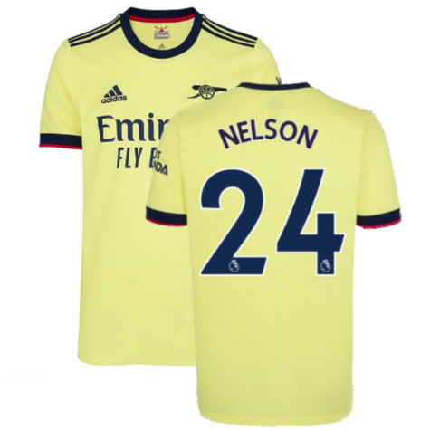 Arsenal 2021-2022 Away Shirt (NELSON 24)