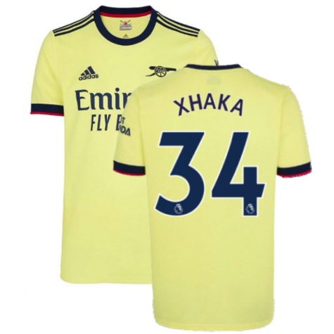 Arsenal 2021-2022 Away Shirt (XHAKA 34)