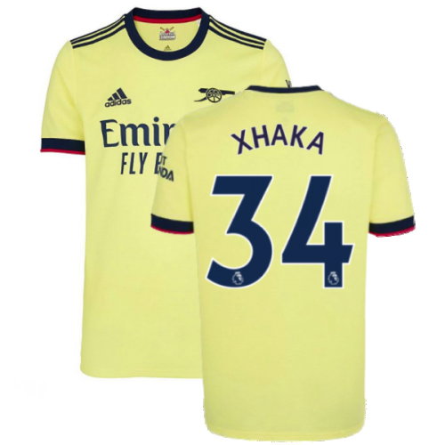 Arsenal 2021-2022 Away Shirt (XHAKA 34)