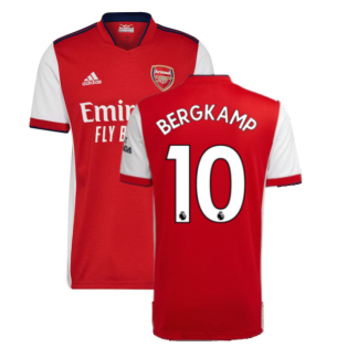 Arsenal 2021-2022 Home Shirt (BERGKAMP 10)