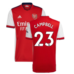 Arsenal 2021-2022 Home Shirt (CAMPBELL 23)