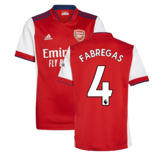 Arsenal 2021-2022 Home Shirt (Kids) (FABREGAS 4)