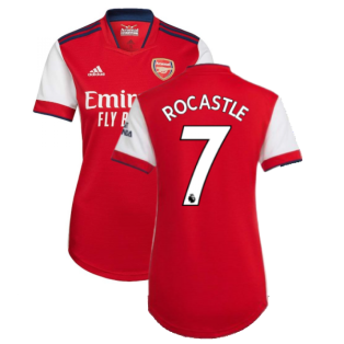 Arsenal 2021-2022 Home Shirt (Ladies) (ROCASTLE 7)