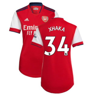 Arsenal 2021-2022 Home Shirt (Ladies) (XHAKA 34)