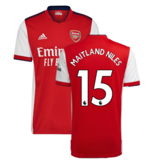 Arsenal 2021-2022 Home Shirt (MAITLAND NILES 15)