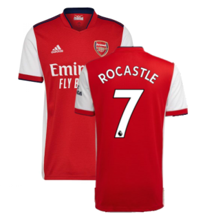 Arsenal 2021-2022 Home Shirt (ROCASTLE 7)