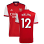 Arsenal 2021-2022 Home Shirt (WILLIAN 12)