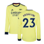 Arsenal 2021-2022 Long Sleeve Away Shirt (ARSHAVIN 23)