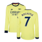 Arsenal 2021-2022 Long Sleeve Away Shirt (ROCASTLE 7)