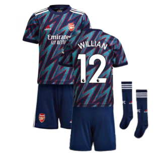 Arsenal 2021-2022 Third Mini Kit (WILLIAN 12)
