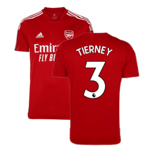 Arsenal 2021-2022 Training Shirt (Active Maroon) - Kids (TIERNEY 3)