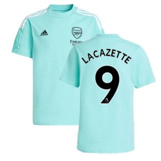 Arsenal 2021-2022 Training Tee (Acid Mint) (LACAZETTE 9)