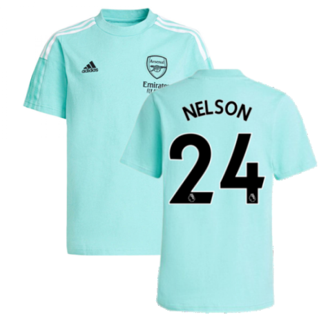 Arsenal 2021-2022 Training Tee (Acid Mint) (NELSON 24)