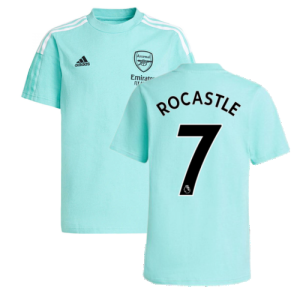 Arsenal 2021-2022 Training Tee (Acid Mint) (ROCASTLE 7)