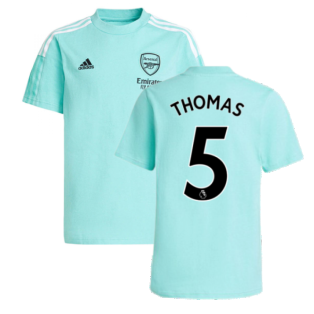 Arsenal 2021-2022 Training Tee (Acid Mint) (Thomas 5)