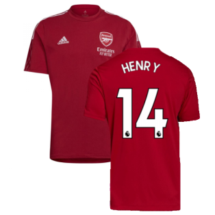 Arsenal 2021-2022 Training Tee (Active Maroon) (HENRY 14)