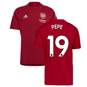 Arsenal 2021-2022 Training Tee (Active Maroon) (PEPE 19)