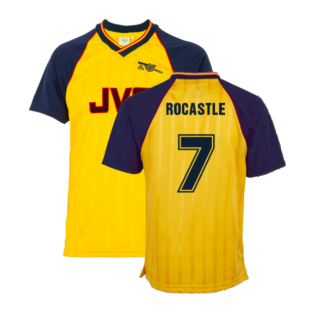 Arsenal Retro 1988-1989 Away Shirt (ROCASTLE 7)