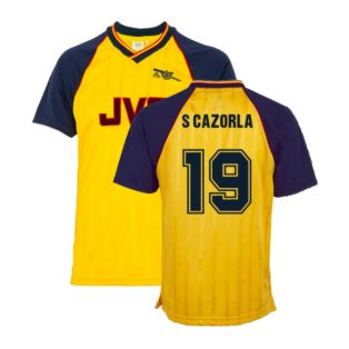 Arsenal Retro 1988-1989 Away Shirt (S CAZORLA 19)