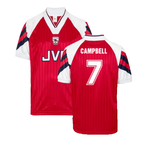 Arsenal Retro 1992-94 Home Shirt (Campbell 7)