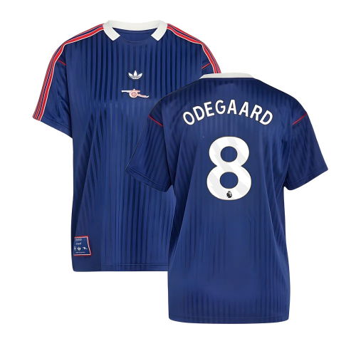 Arsenal Terrace Icons Shirt (Navy) (Odegaard 8)
