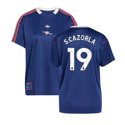 Arsenal Terrace Icons Shirt (Navy) (S.Cazorla 19)