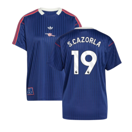 Arsenal Terrace Icons Shirt (Navy) (S.Cazorla 19)
