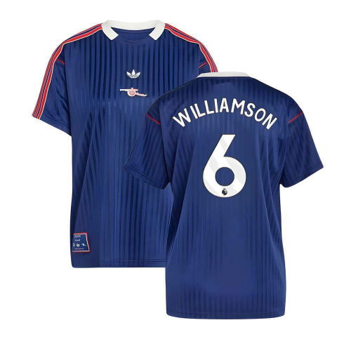 Arsenal Terrace Icons Shirt (Navy) (Williamson 6)