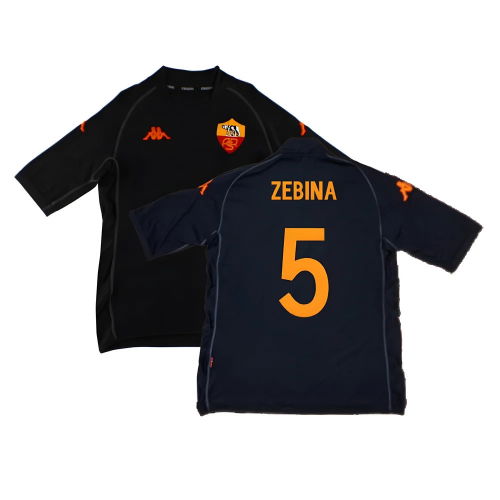 AS Roma 2002-03 Third Shirt (XL) (Good) (Zebina 5)