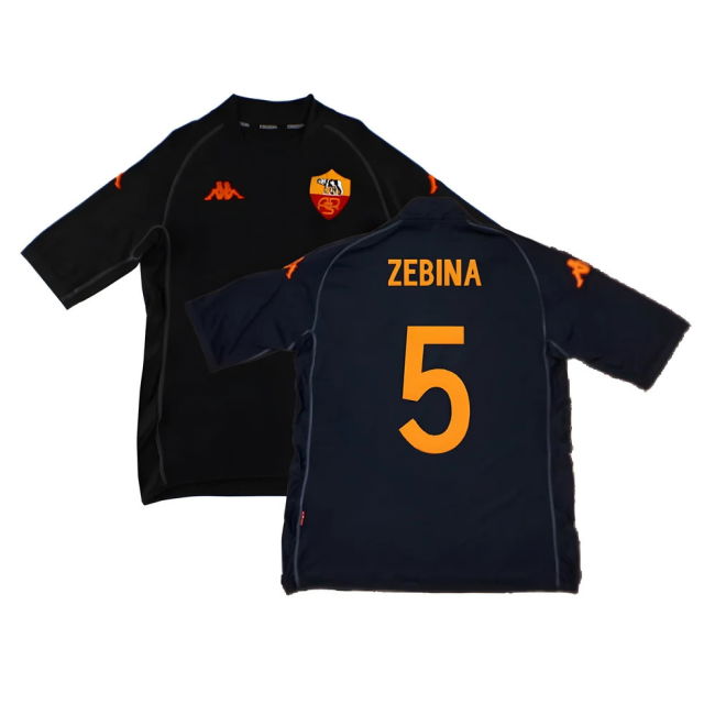 AS Roma 2002-03 Third Shirt (XL) (Good) (Zebina 5)