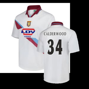 Aston Villa 2000 Away Retro Shirt (Calderwood 34)