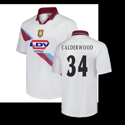 Aston Villa 2000 Away Retro Shirt (Calderwood 34)