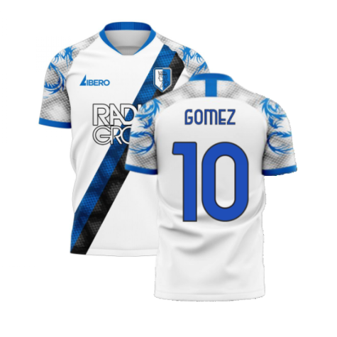 Atalanta 2023-2024 Away Concept Football Kit (Libero) (GOMEZ 10)