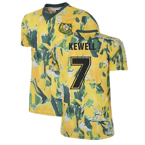 Australia 1990 - 93 Retro Football Shirt (KEWELL 7)