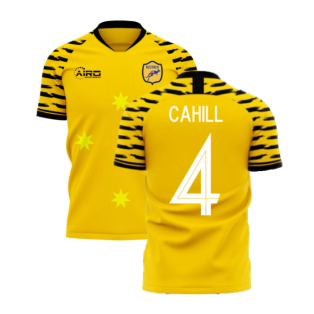 Australia 2023-2024 Home Concept Football Kit (Libero) (CAHILL 4)