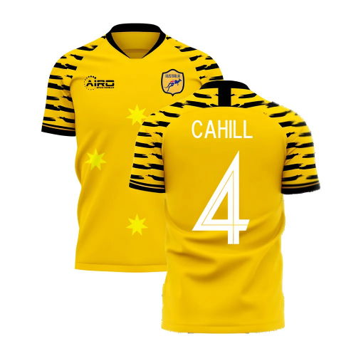 Australia 2025-2026 Home Concept Football Kit (Libero) (CAHILL 4)