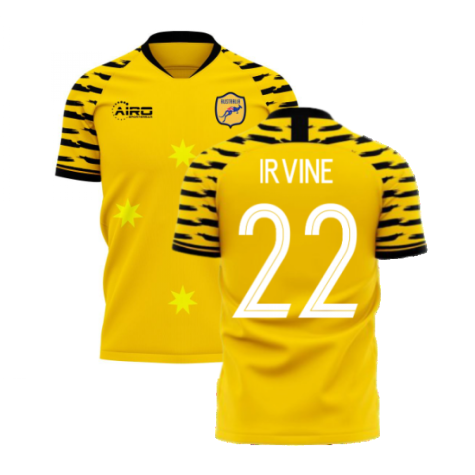 Australia 2023-2024 Home Concept Football Kit (Libero) (IRVINE 22)