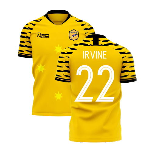 Australia 2025-2026 Home Concept Football Kit (Libero) (IRVINE 22)