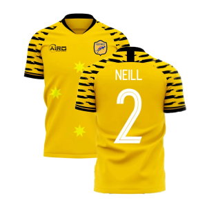 Australia 2025-2026 Home Concept Football Kit (Libero) (NEILL 2)