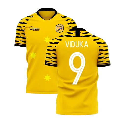 Australia 2025-2026 Home Concept Football Kit (Libero) (VIDUKA 9)
