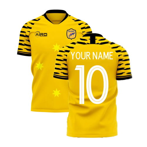 Australia 2025-2026 Home Concept Football Kit (Libero) (Your Name)